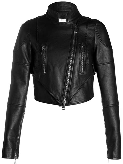 givenchy leather jacket women's|Givenchy jacket price.